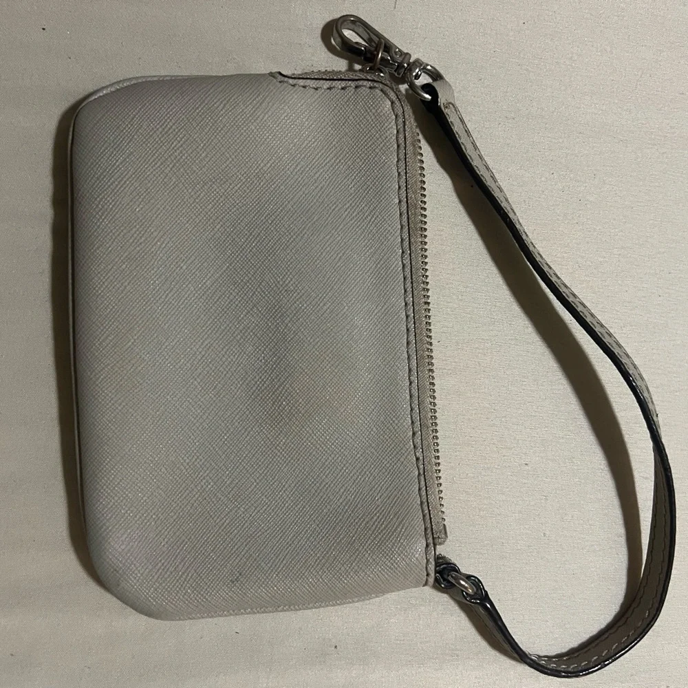 Michael Kors Gray Wristlet